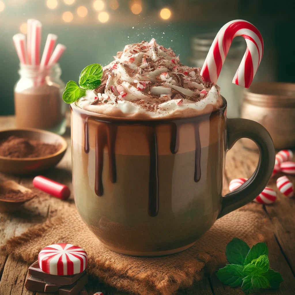 Peppermint Cocoa Protein Coffee