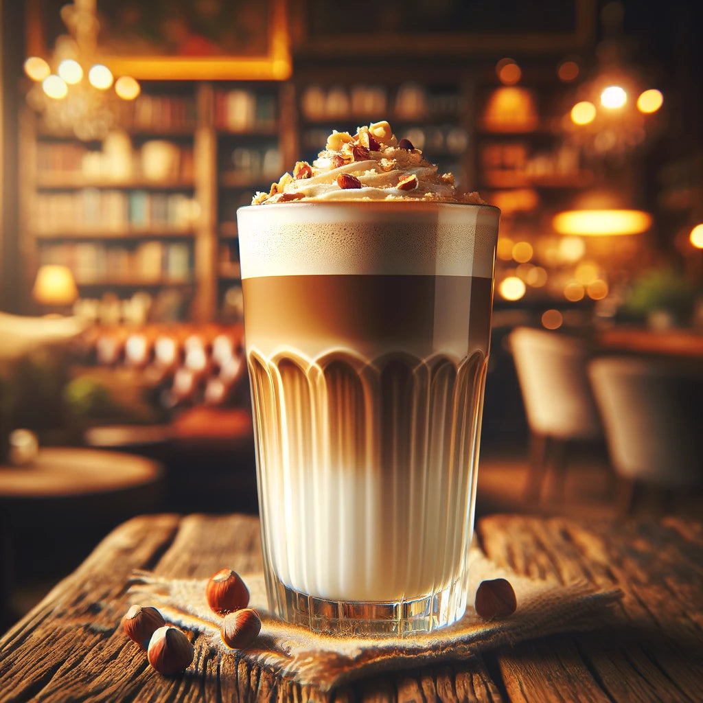 25 Calories Hazelnut Latte
