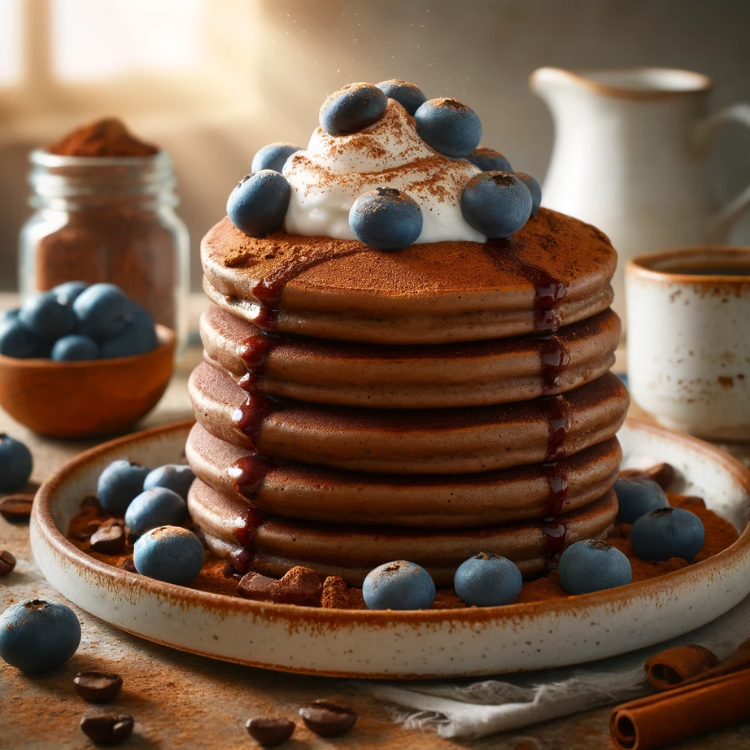 Healthy Mocha Pancake