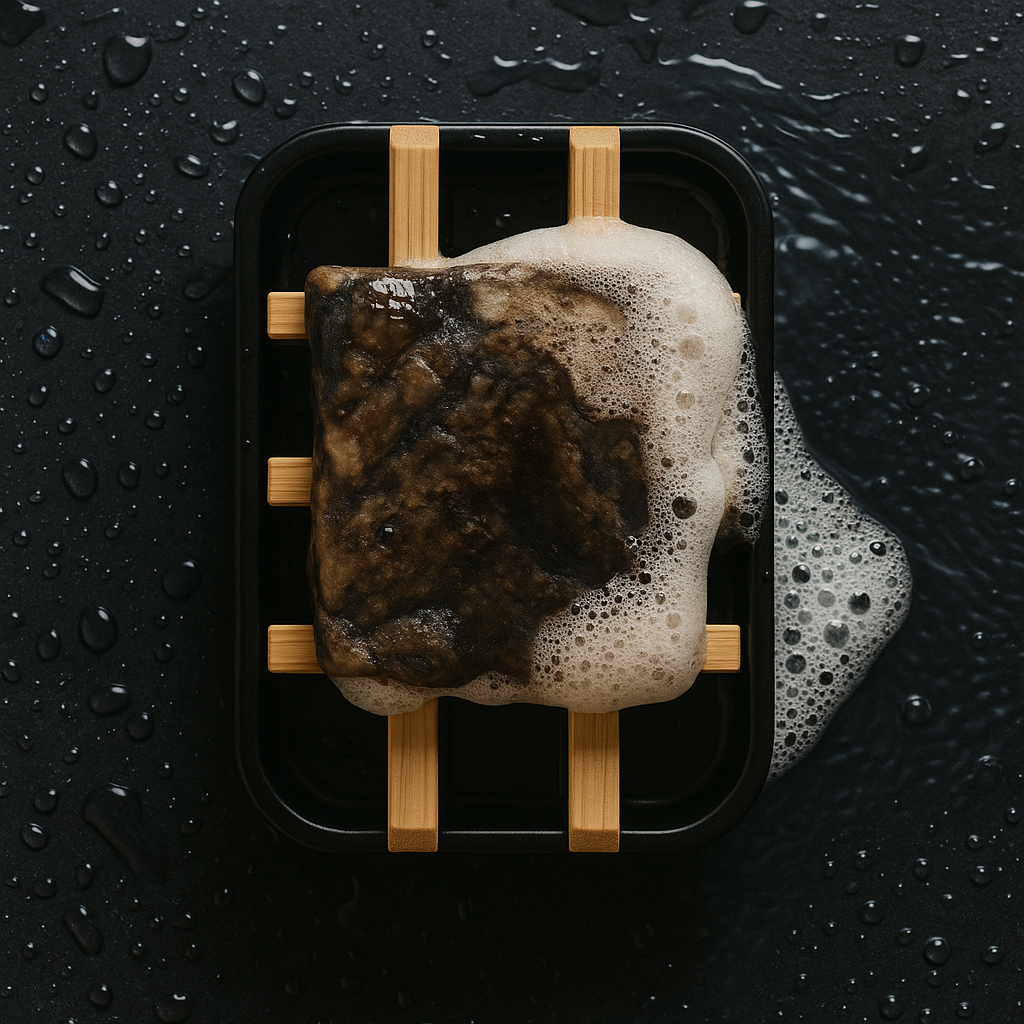 Eco-friendly Bamboo Self-Draining Soap Dish
